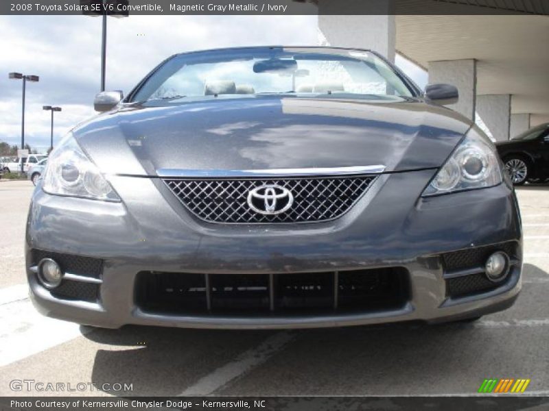 Magnetic Gray Metallic / Ivory 2008 Toyota Solara SE V6 Convertible