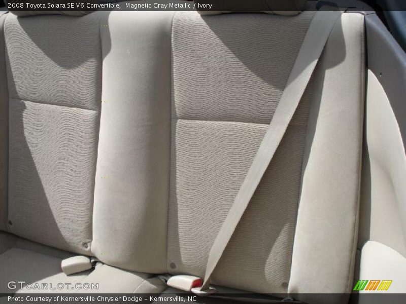 Magnetic Gray Metallic / Ivory 2008 Toyota Solara SE V6 Convertible