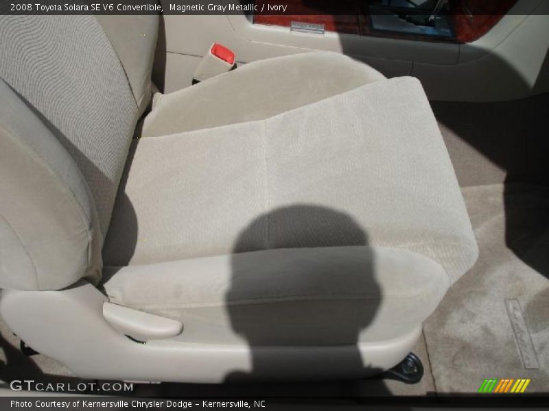 Magnetic Gray Metallic / Ivory 2008 Toyota Solara SE V6 Convertible