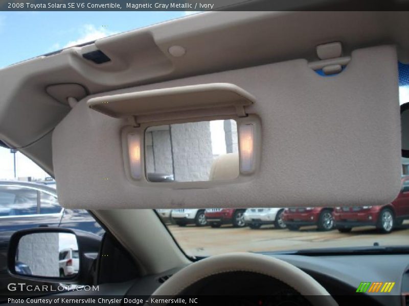 Magnetic Gray Metallic / Ivory 2008 Toyota Solara SE V6 Convertible