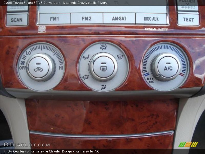 Magnetic Gray Metallic / Ivory 2008 Toyota Solara SE V6 Convertible