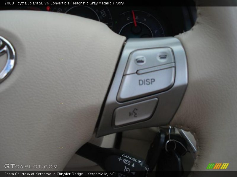 Magnetic Gray Metallic / Ivory 2008 Toyota Solara SE V6 Convertible