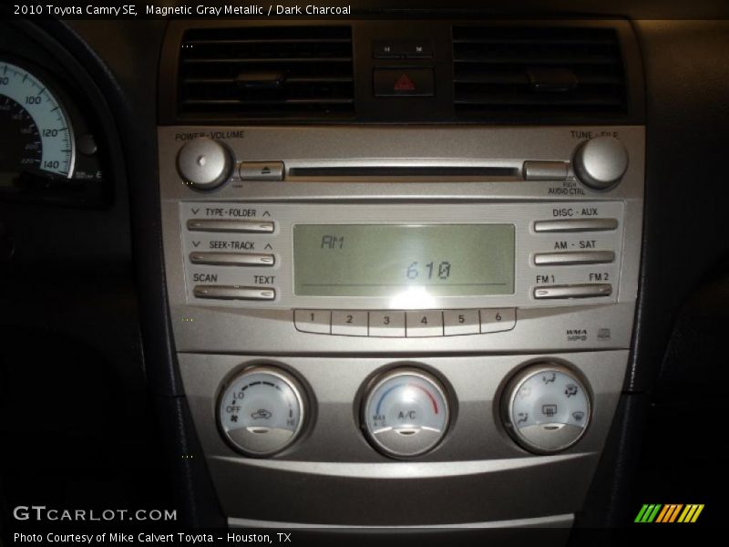 Magnetic Gray Metallic / Dark Charcoal 2010 Toyota Camry SE