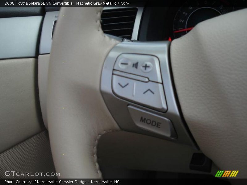 Magnetic Gray Metallic / Ivory 2008 Toyota Solara SE V6 Convertible