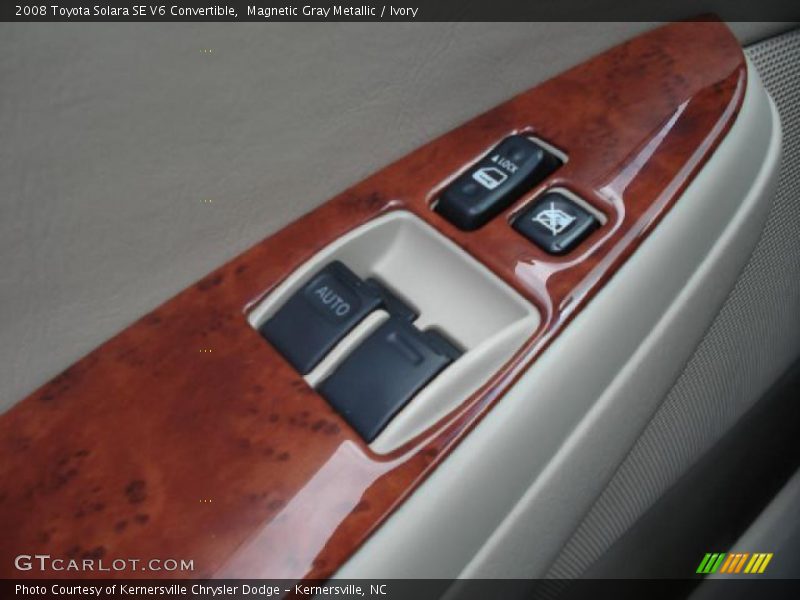 Magnetic Gray Metallic / Ivory 2008 Toyota Solara SE V6 Convertible