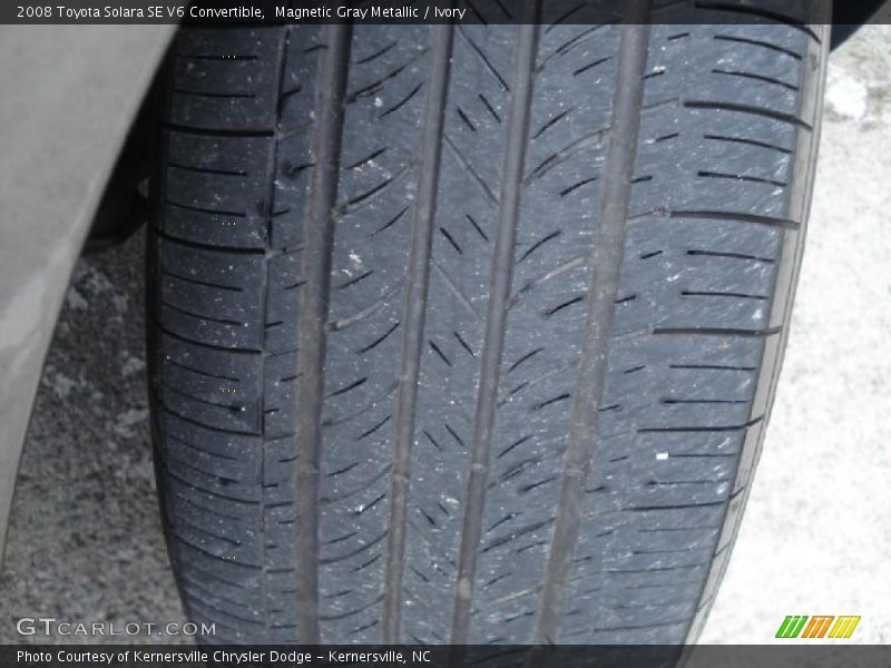 Magnetic Gray Metallic / Ivory 2008 Toyota Solara SE V6 Convertible