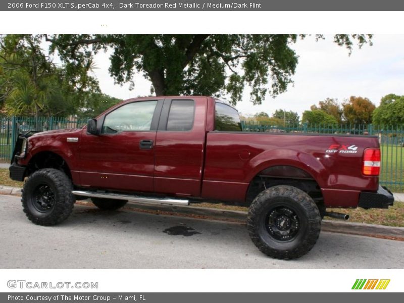  2006 F150 XLT SuperCab 4x4 Dark Toreador Red Metallic