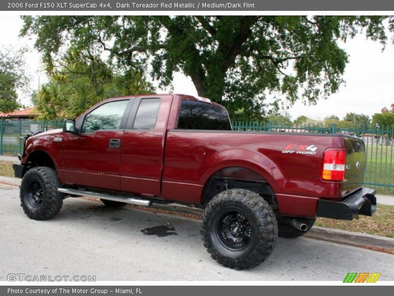  2006 F150 XLT SuperCab 4x4 Dark Toreador Red Metallic