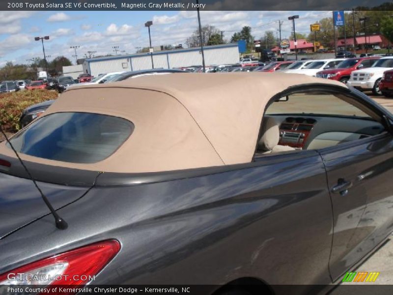 Magnetic Gray Metallic / Ivory 2008 Toyota Solara SE V6 Convertible