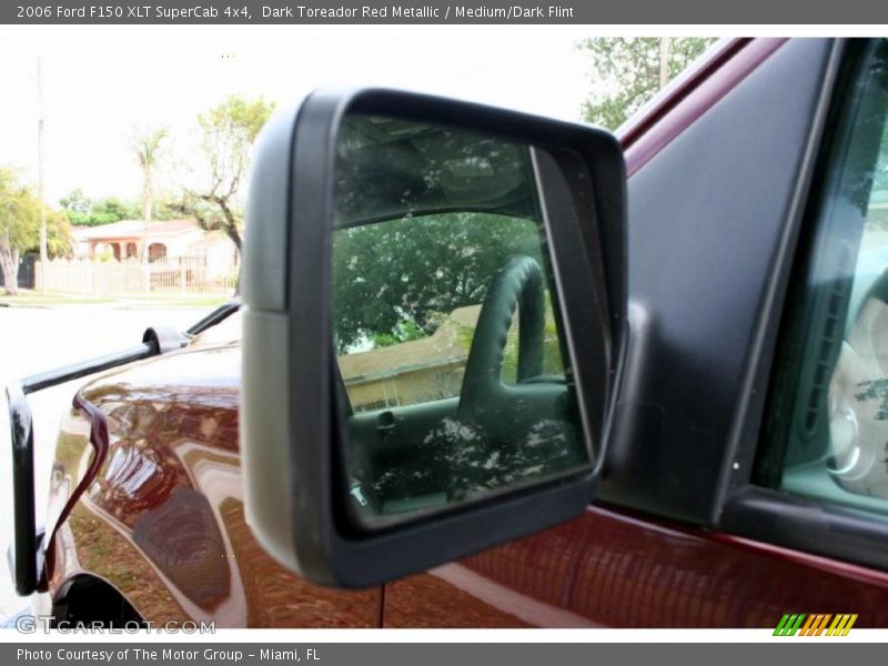 Dark Toreador Red Metallic / Medium/Dark Flint 2006 Ford F150 XLT SuperCab 4x4