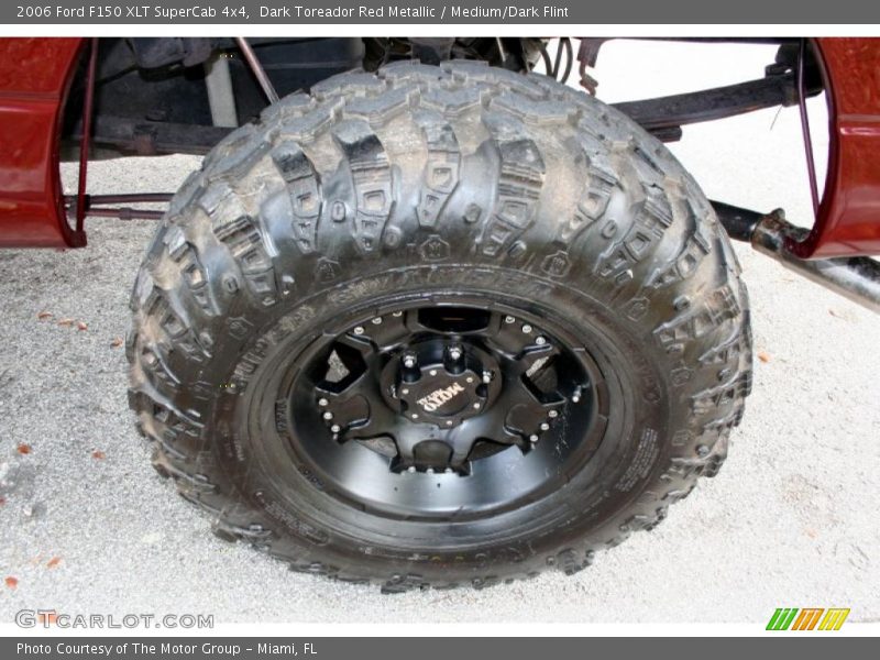 Dark Toreador Red Metallic / Medium/Dark Flint 2006 Ford F150 XLT SuperCab 4x4