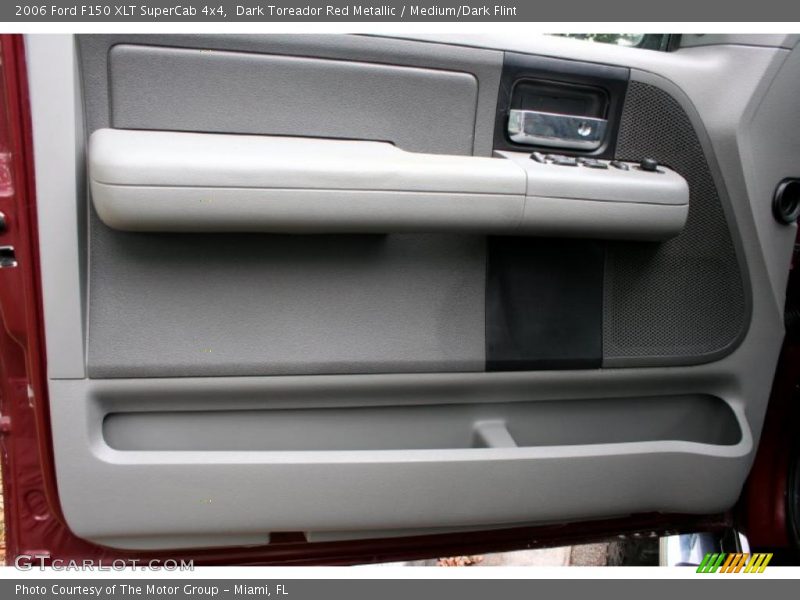 Dark Toreador Red Metallic / Medium/Dark Flint 2006 Ford F150 XLT SuperCab 4x4
