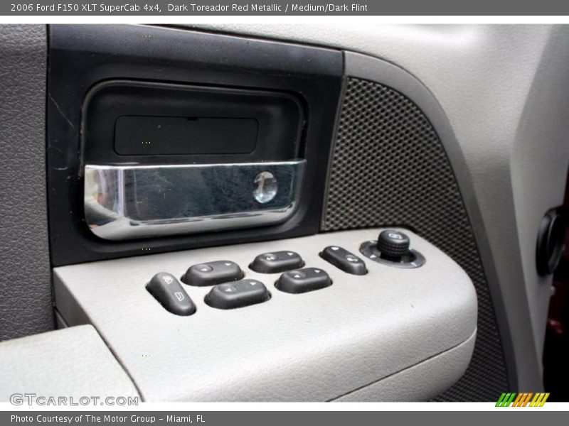 Dark Toreador Red Metallic / Medium/Dark Flint 2006 Ford F150 XLT SuperCab 4x4