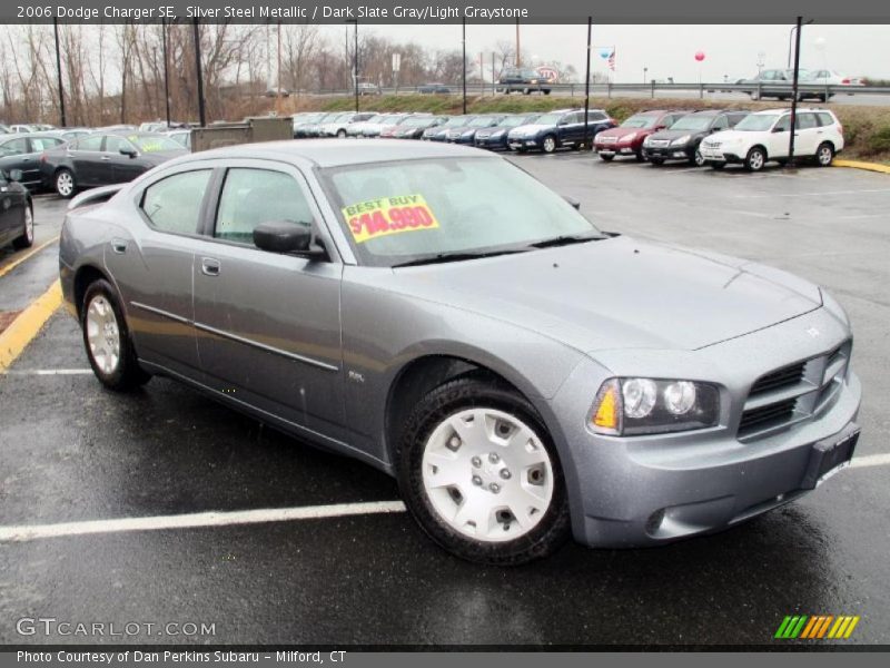 Silver Steel Metallic / Dark Slate Gray/Light Graystone 2006 Dodge Charger SE