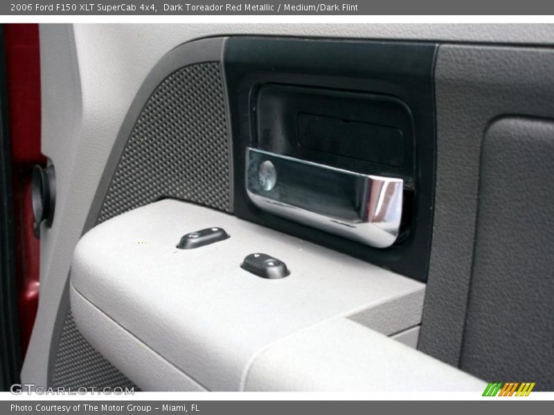 Dark Toreador Red Metallic / Medium/Dark Flint 2006 Ford F150 XLT SuperCab 4x4