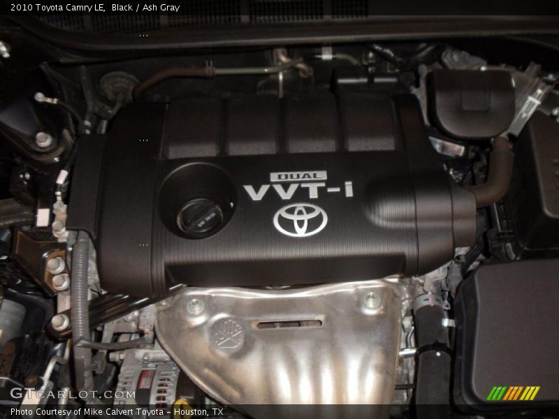 Black / Ash Gray 2010 Toyota Camry LE