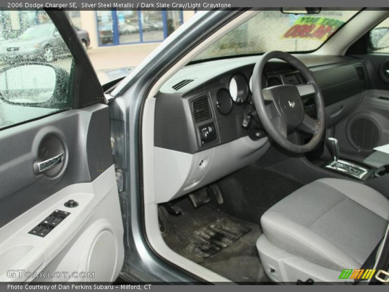 Silver Steel Metallic / Dark Slate Gray/Light Graystone 2006 Dodge Charger SE