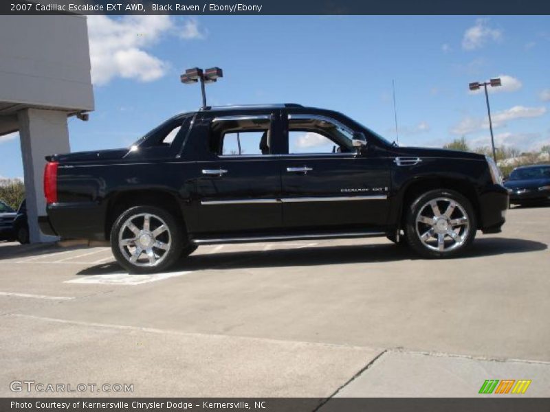 Black Raven / Ebony/Ebony 2007 Cadillac Escalade EXT AWD