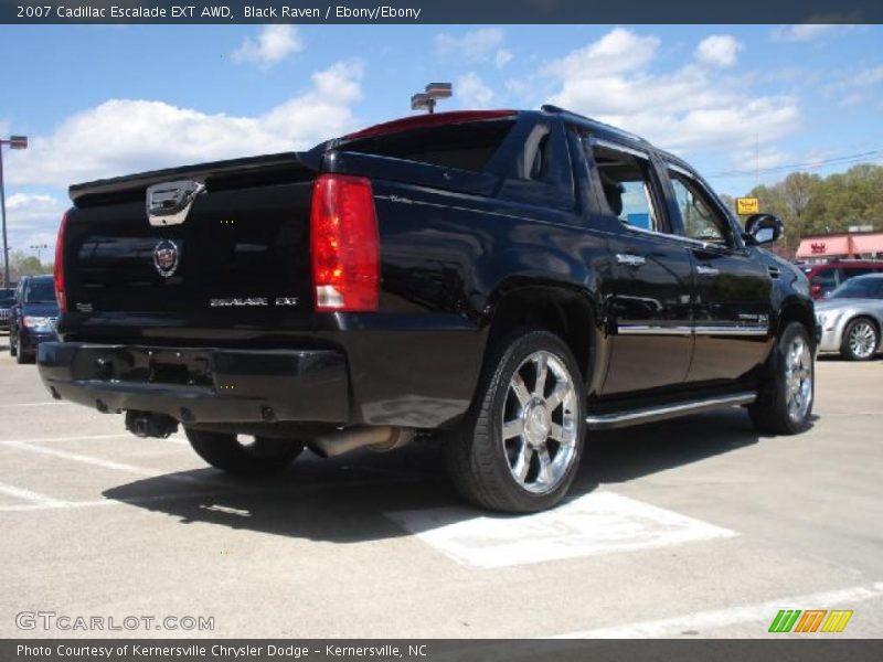Black Raven / Ebony/Ebony 2007 Cadillac Escalade EXT AWD