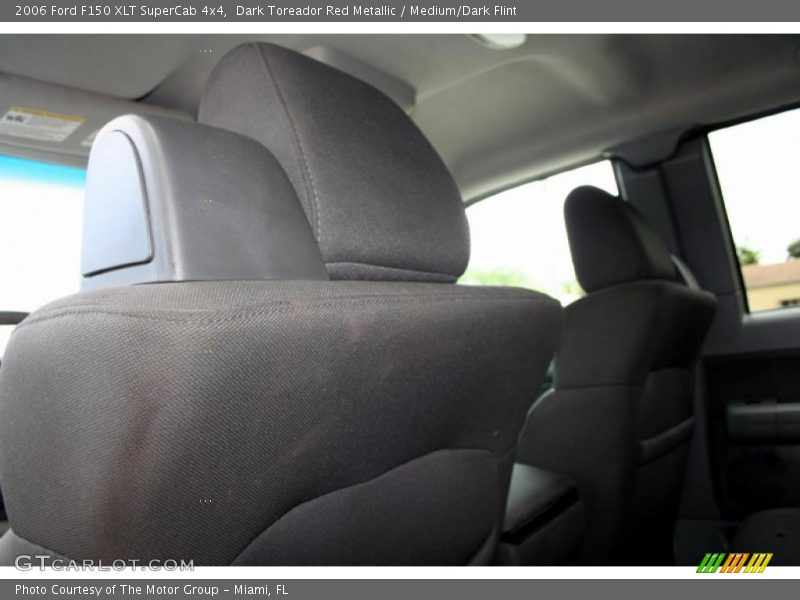 Dark Toreador Red Metallic / Medium/Dark Flint 2006 Ford F150 XLT SuperCab 4x4