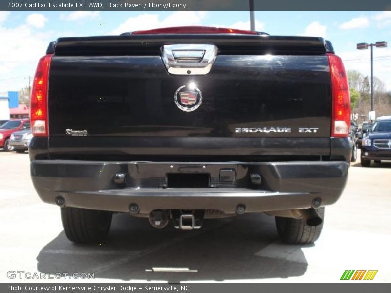 Black Raven / Ebony/Ebony 2007 Cadillac Escalade EXT AWD