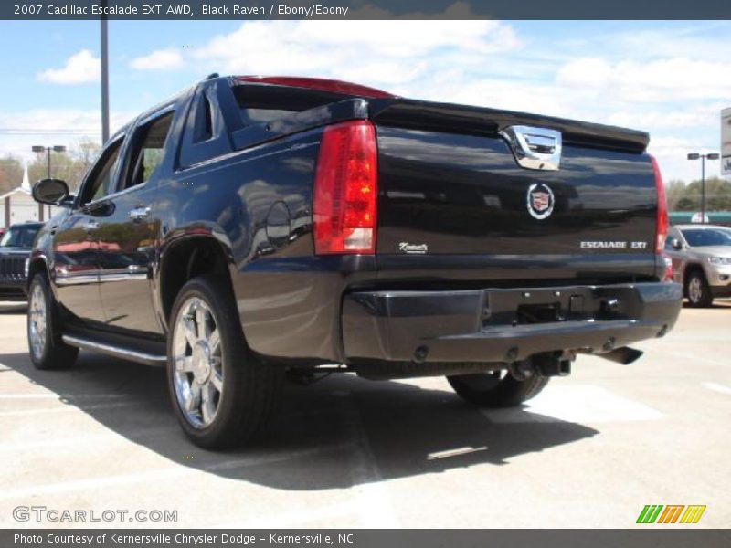 Black Raven / Ebony/Ebony 2007 Cadillac Escalade EXT AWD