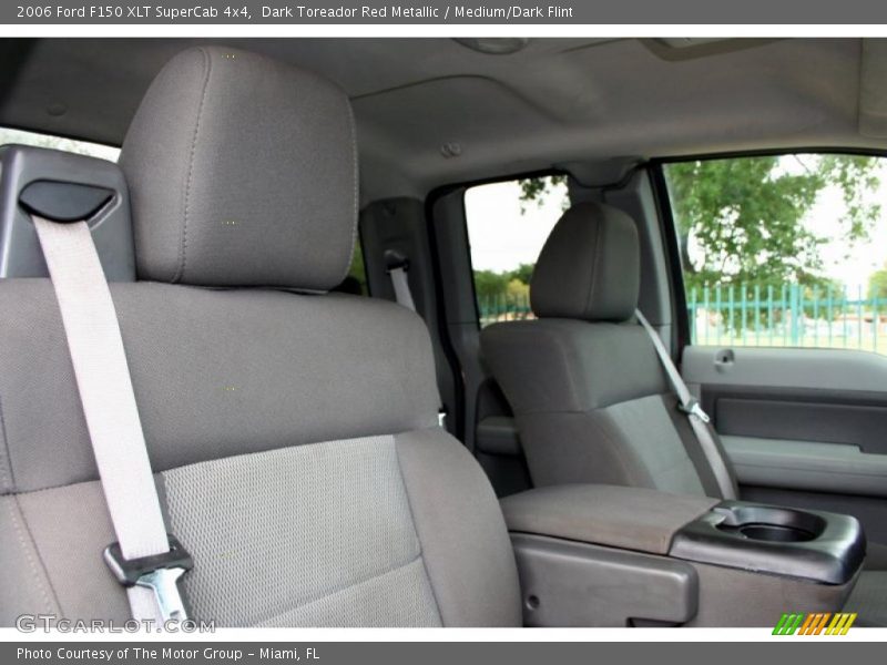 Dark Toreador Red Metallic / Medium/Dark Flint 2006 Ford F150 XLT SuperCab 4x4