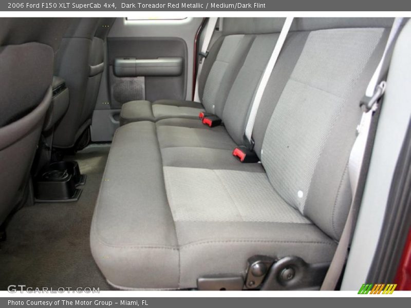 Dark Toreador Red Metallic / Medium/Dark Flint 2006 Ford F150 XLT SuperCab 4x4