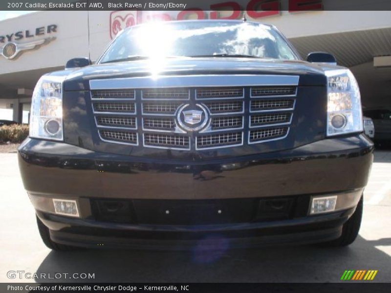 Black Raven / Ebony/Ebony 2007 Cadillac Escalade EXT AWD