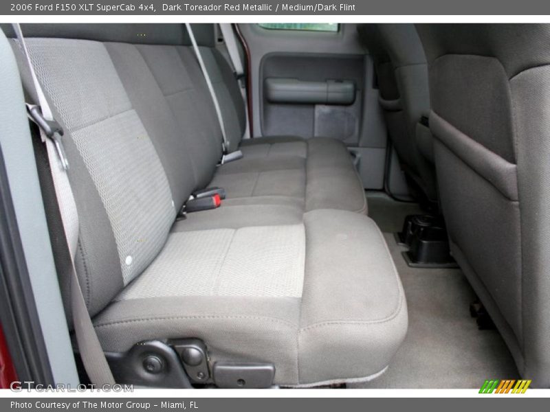 Dark Toreador Red Metallic / Medium/Dark Flint 2006 Ford F150 XLT SuperCab 4x4
