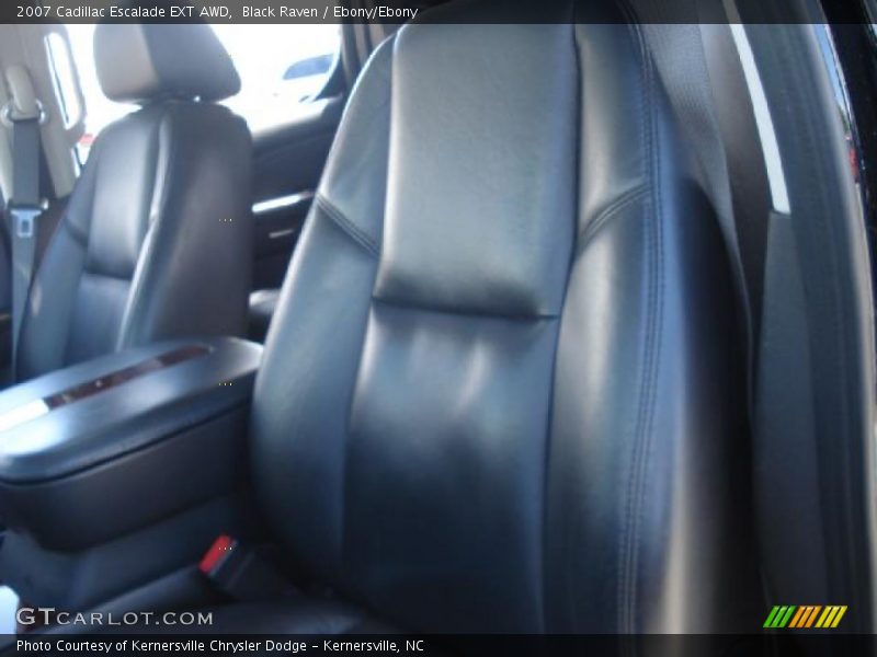 Black Raven / Ebony/Ebony 2007 Cadillac Escalade EXT AWD