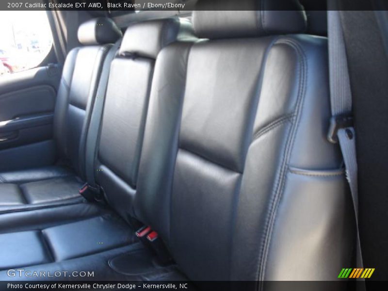 Black Raven / Ebony/Ebony 2007 Cadillac Escalade EXT AWD