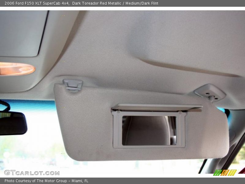 Dark Toreador Red Metallic / Medium/Dark Flint 2006 Ford F150 XLT SuperCab 4x4