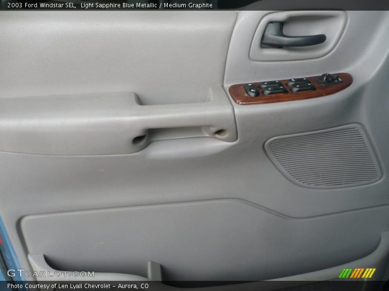 Light Sapphire Blue Metallic / Medium Graphite 2003 Ford Windstar SEL