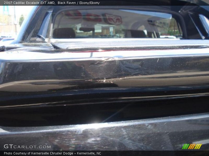 Black Raven / Ebony/Ebony 2007 Cadillac Escalade EXT AWD