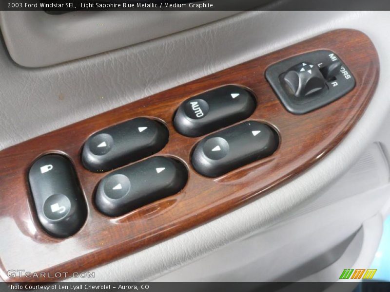 Light Sapphire Blue Metallic / Medium Graphite 2003 Ford Windstar SEL