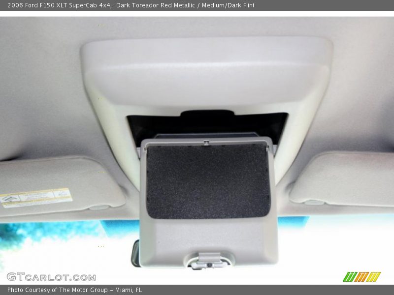 Dark Toreador Red Metallic / Medium/Dark Flint 2006 Ford F150 XLT SuperCab 4x4