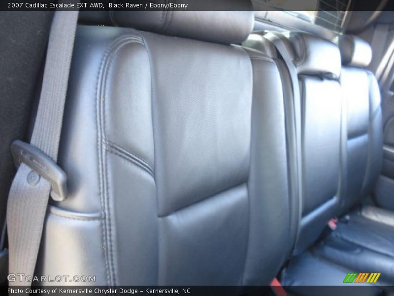 Black Raven / Ebony/Ebony 2007 Cadillac Escalade EXT AWD
