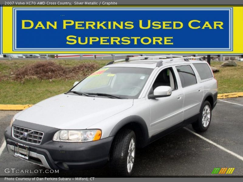 Silver Metallic / Graphite 2007 Volvo XC70 AWD Cross Country