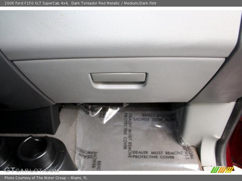 Dark Toreador Red Metallic / Medium/Dark Flint 2006 Ford F150 XLT SuperCab 4x4