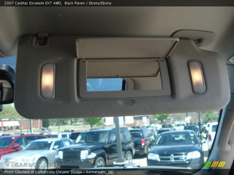Black Raven / Ebony/Ebony 2007 Cadillac Escalade EXT AWD