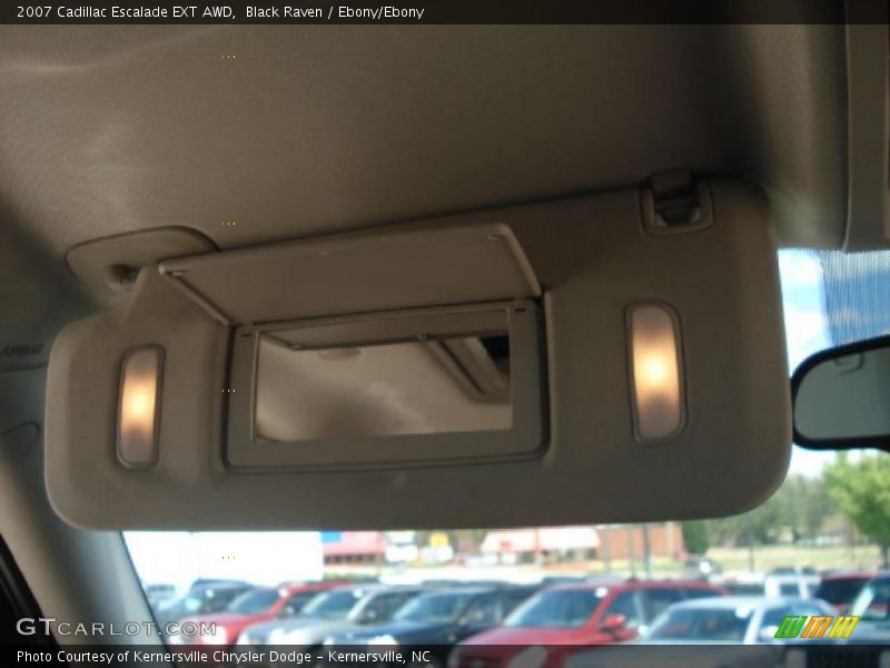 Black Raven / Ebony/Ebony 2007 Cadillac Escalade EXT AWD