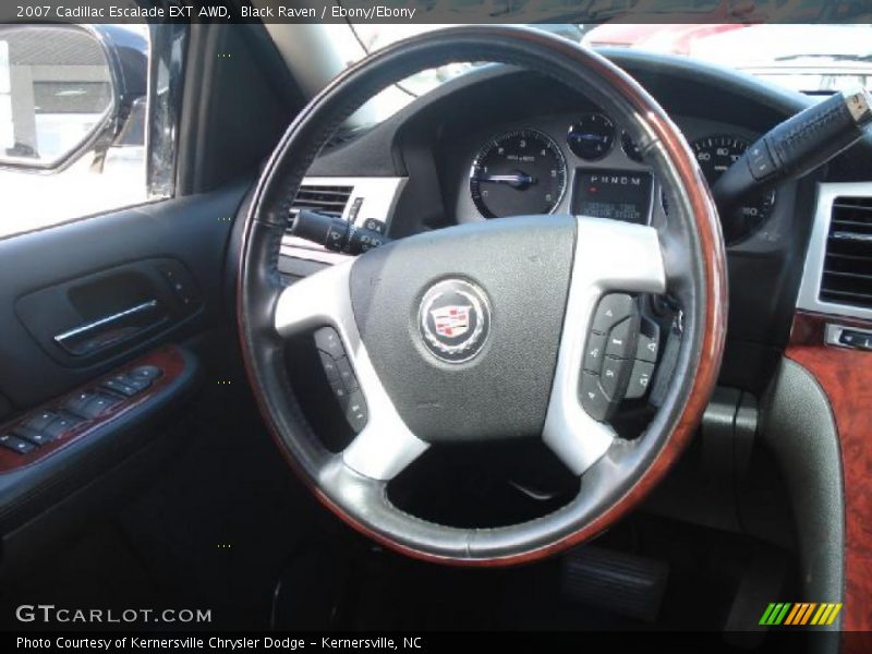 Black Raven / Ebony/Ebony 2007 Cadillac Escalade EXT AWD