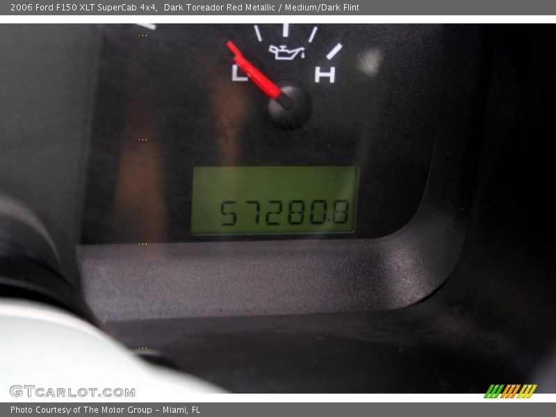 Dark Toreador Red Metallic / Medium/Dark Flint 2006 Ford F150 XLT SuperCab 4x4