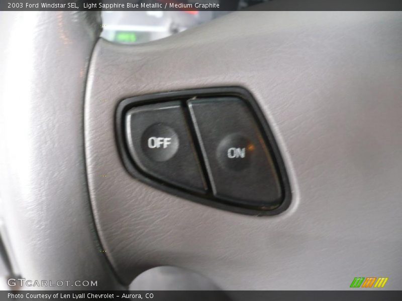 Light Sapphire Blue Metallic / Medium Graphite 2003 Ford Windstar SEL
