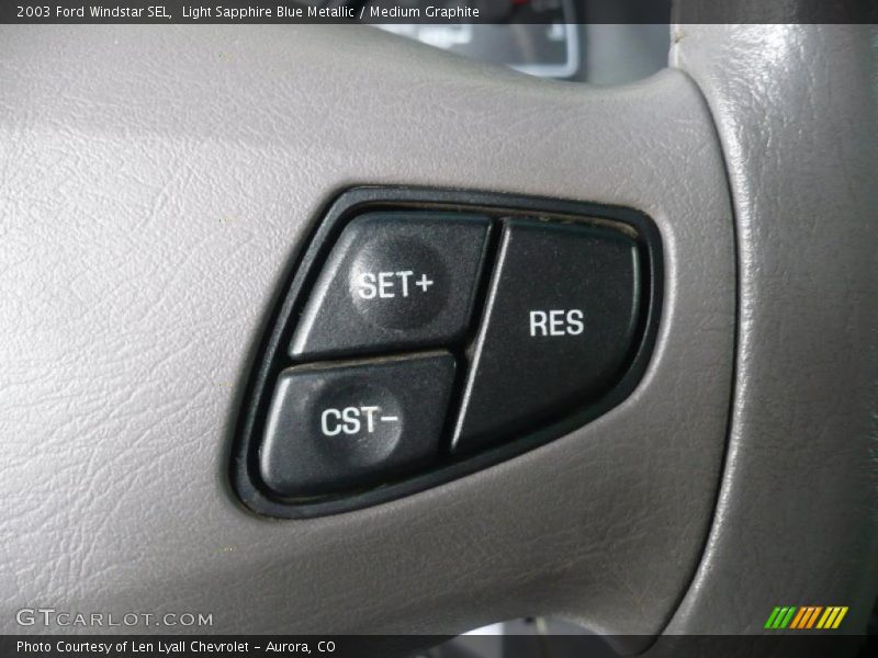 Light Sapphire Blue Metallic / Medium Graphite 2003 Ford Windstar SEL