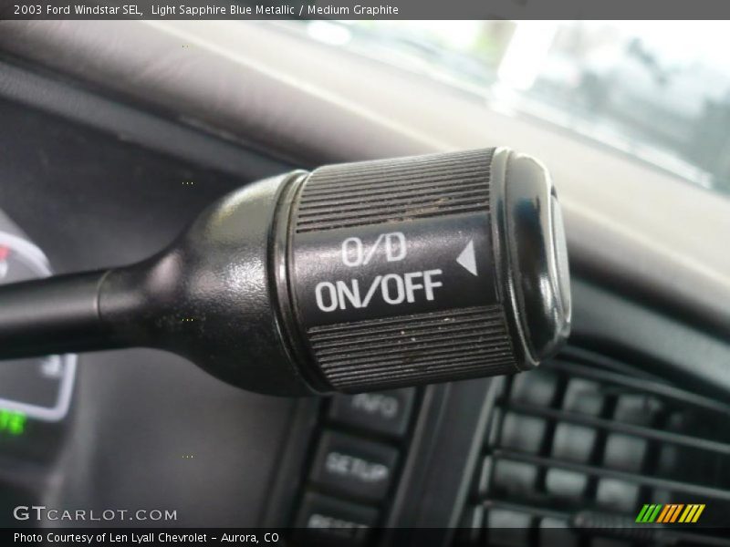 Light Sapphire Blue Metallic / Medium Graphite 2003 Ford Windstar SEL