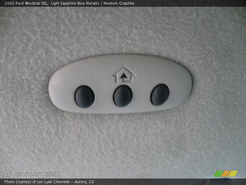 Light Sapphire Blue Metallic / Medium Graphite 2003 Ford Windstar SEL