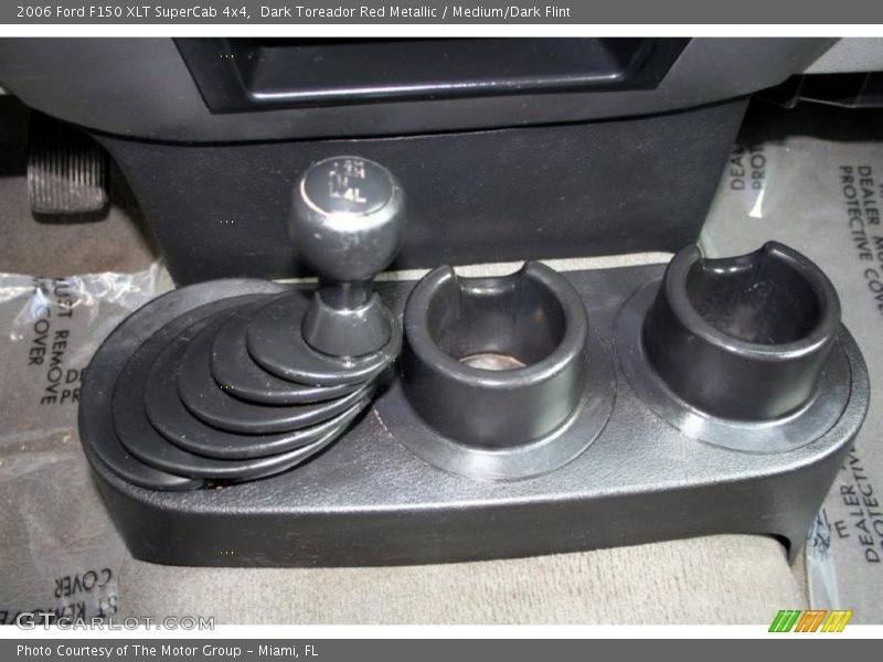 Dark Toreador Red Metallic / Medium/Dark Flint 2006 Ford F150 XLT SuperCab 4x4