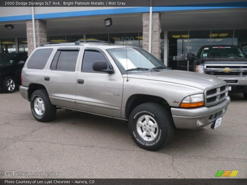 Front 3/4 View of 2000 Durango SLT 4x4